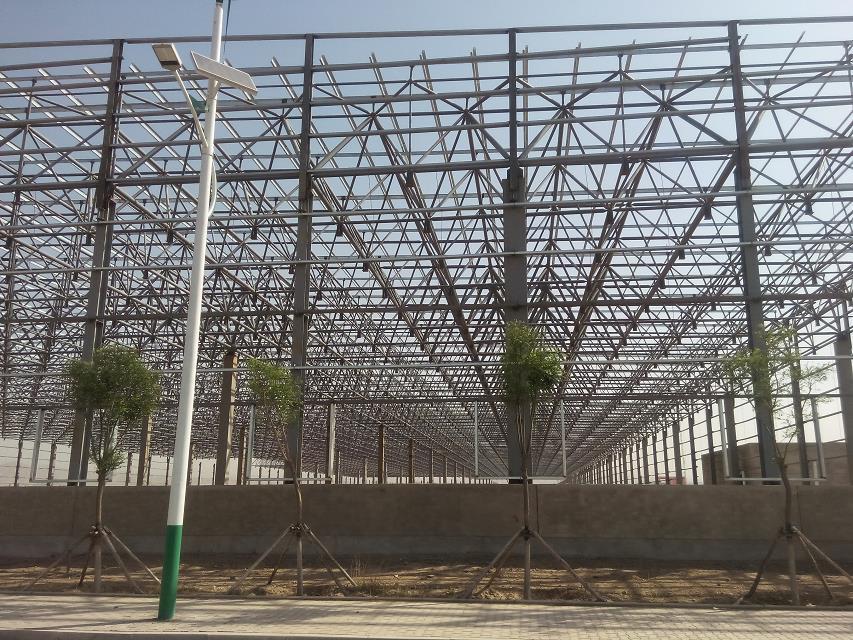 保山汽车工业厂房网架