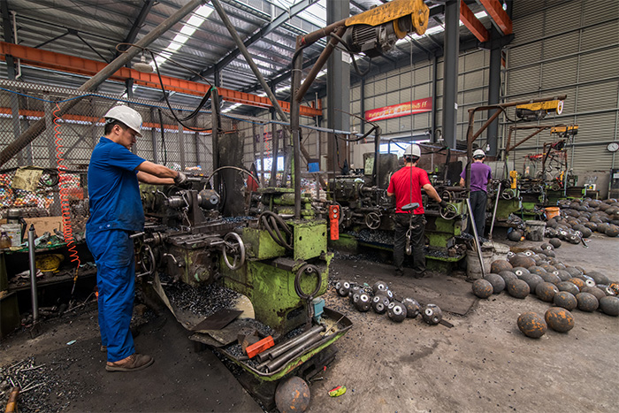 保山网架配件车间